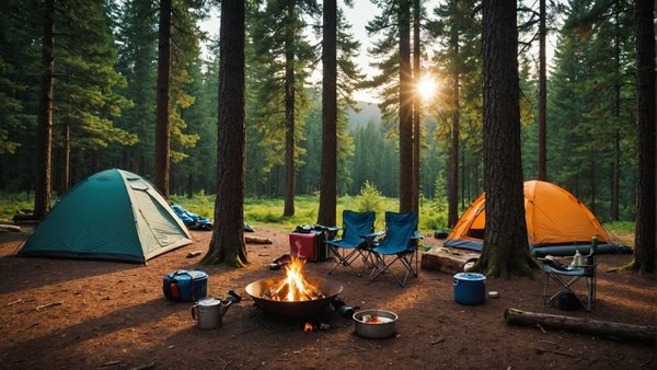 Les essentiels à emporter pour un camping réussi