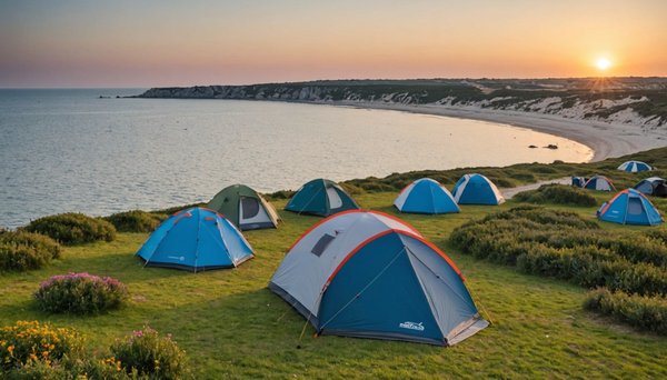 Les meilleures itinéraires de camping en bord de mer en France