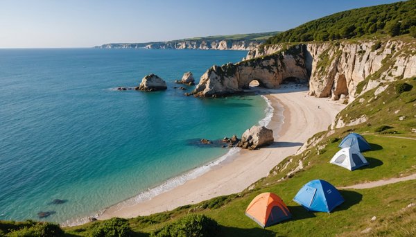 Top 5 itinéraires de camping en bord de mer en France
