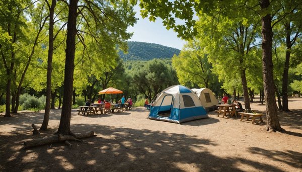 Découvrez le camping la rivière dans le luberon