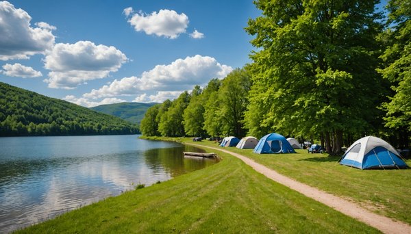 Choisir le camping 3 étoiles du lac de la thésauque à proximité du canal du midi